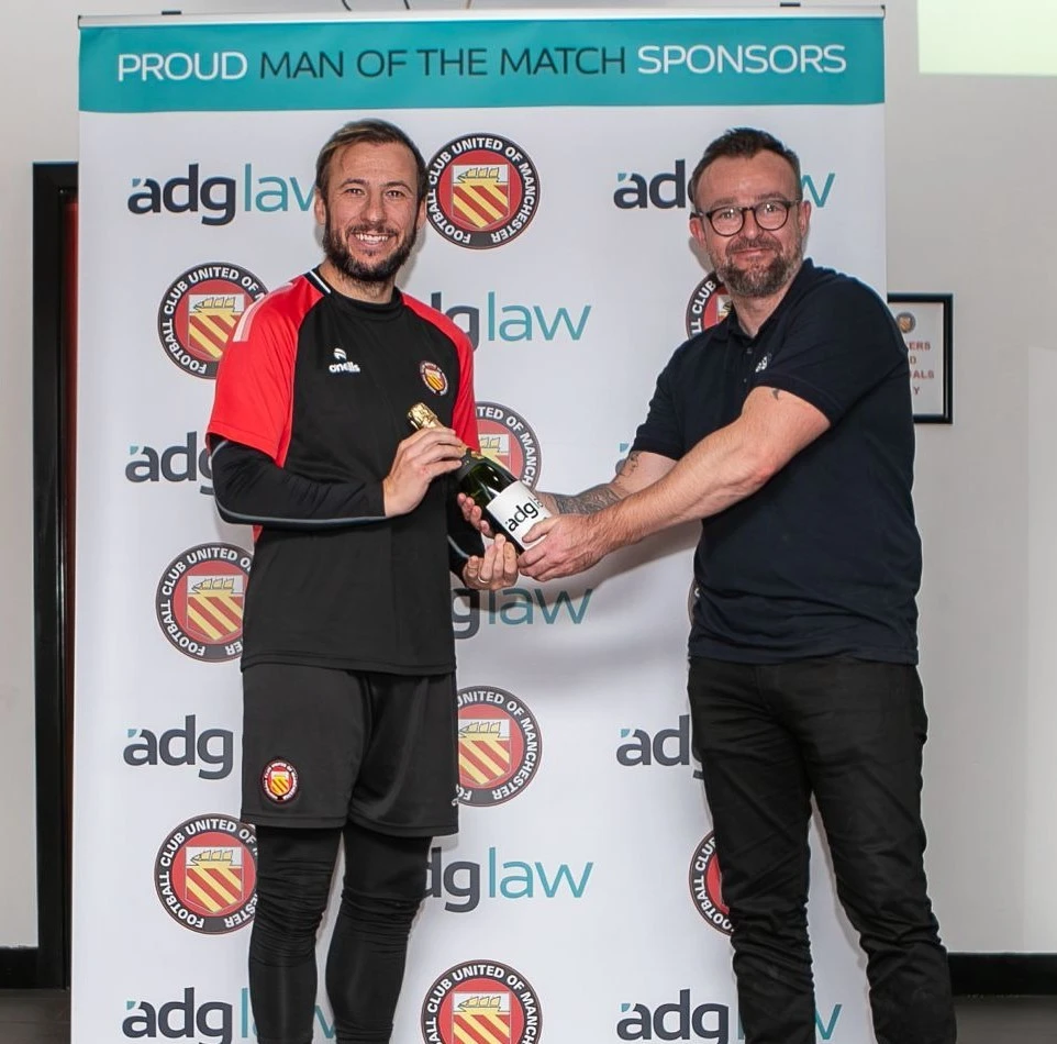 FC United of Manchester partner with ADG Law to sponsor Man of the Match awards