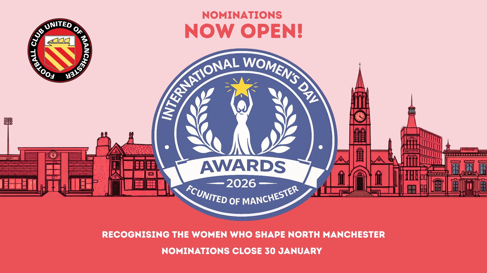 Nominations Now Open for International women's day Awards