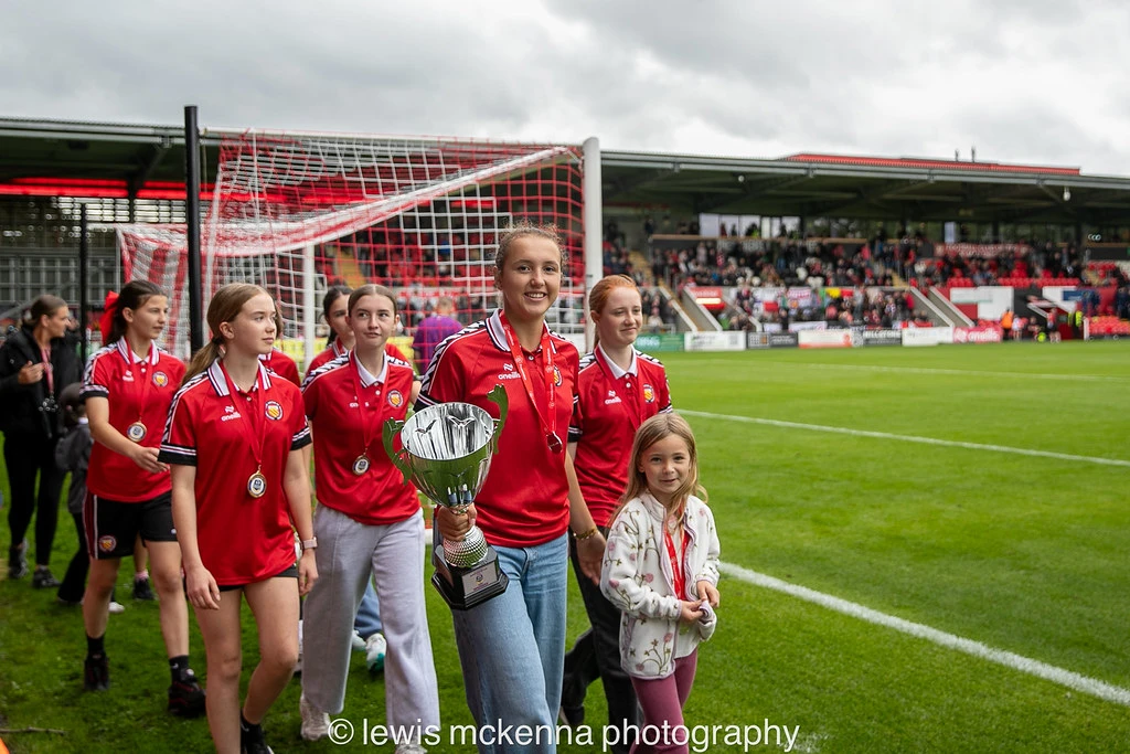 Young fans at the heart of FC United v Warrington Town