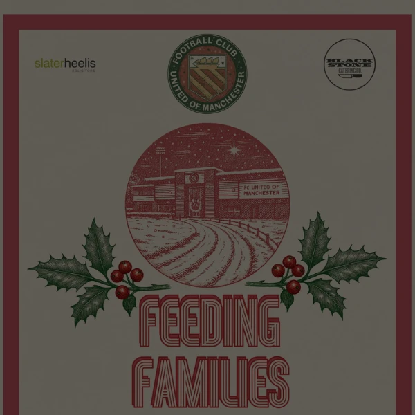 Feeding Families at FC United this Christmas Holiday