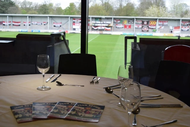 Matchday Dining Places Available for FC United’s Final Home Games