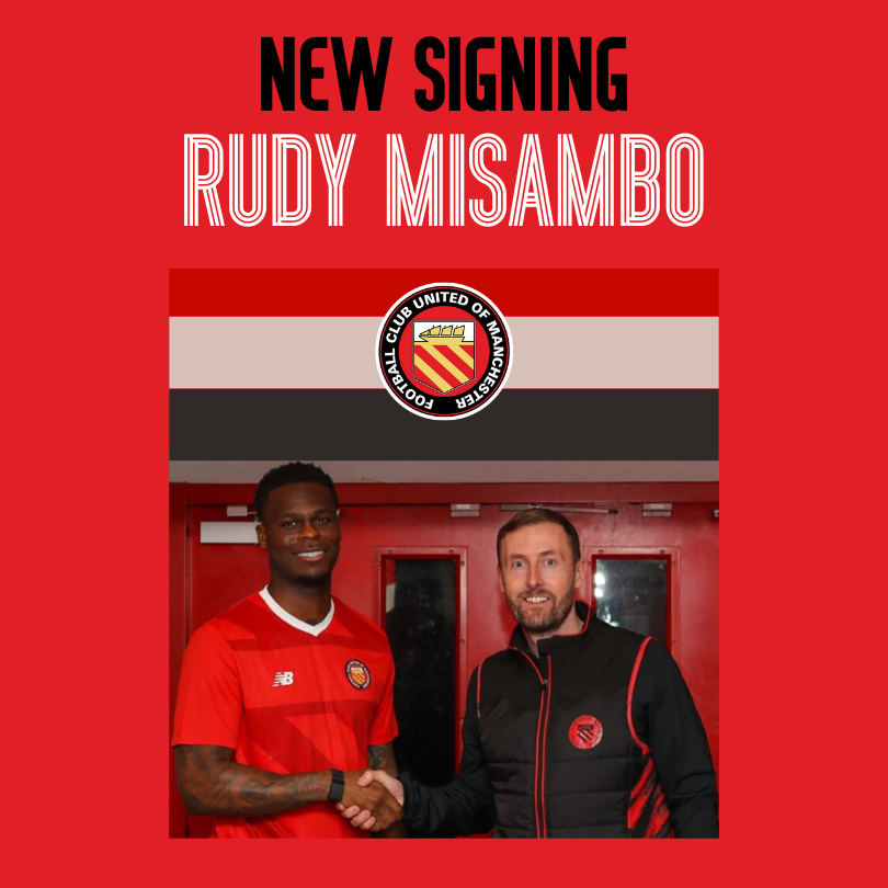 News Story - Rudy is a Red! | FC United of Manchester