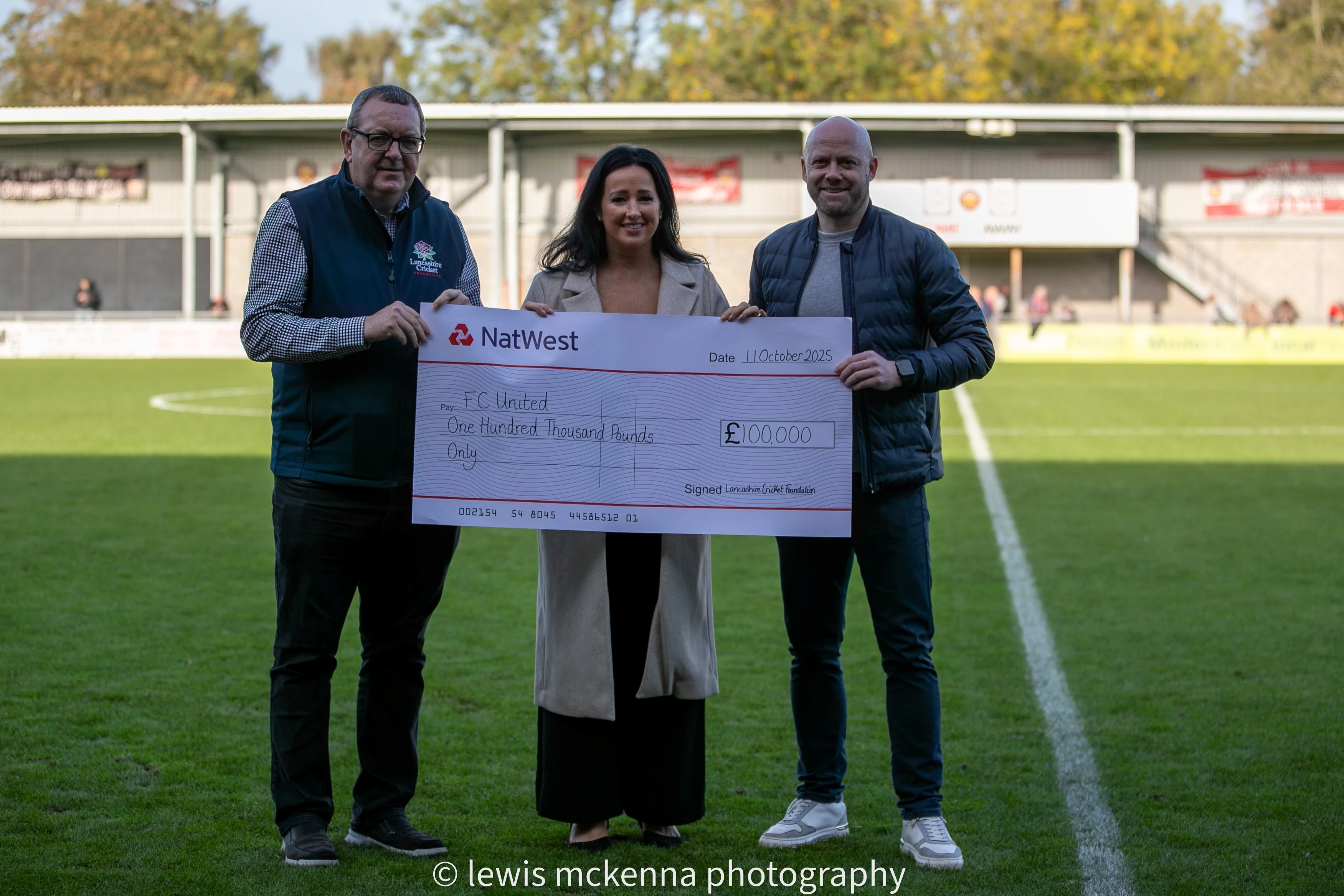 FC United Celebrate £100,000 Lottery Milestone! 